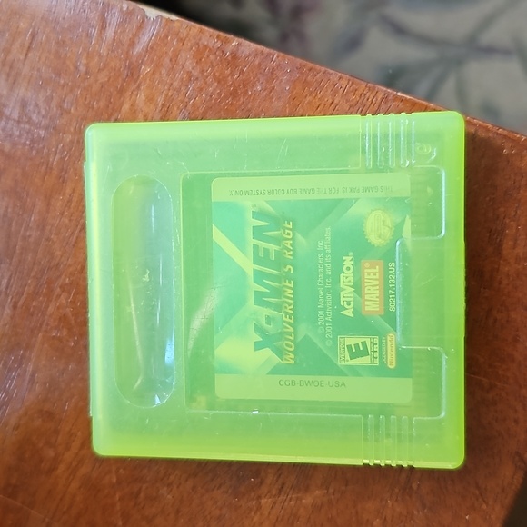 Vintage 2001 Marvel Actvision X-Men Wolverine's Rage Nintendo Gameboy Game - Picture 2 of 5